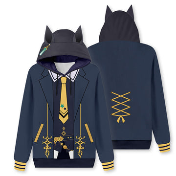 Anime Pretty Derby Manhattan café Sudadera Cosplay Navidad Fiesta 3D Impreso chaqueta